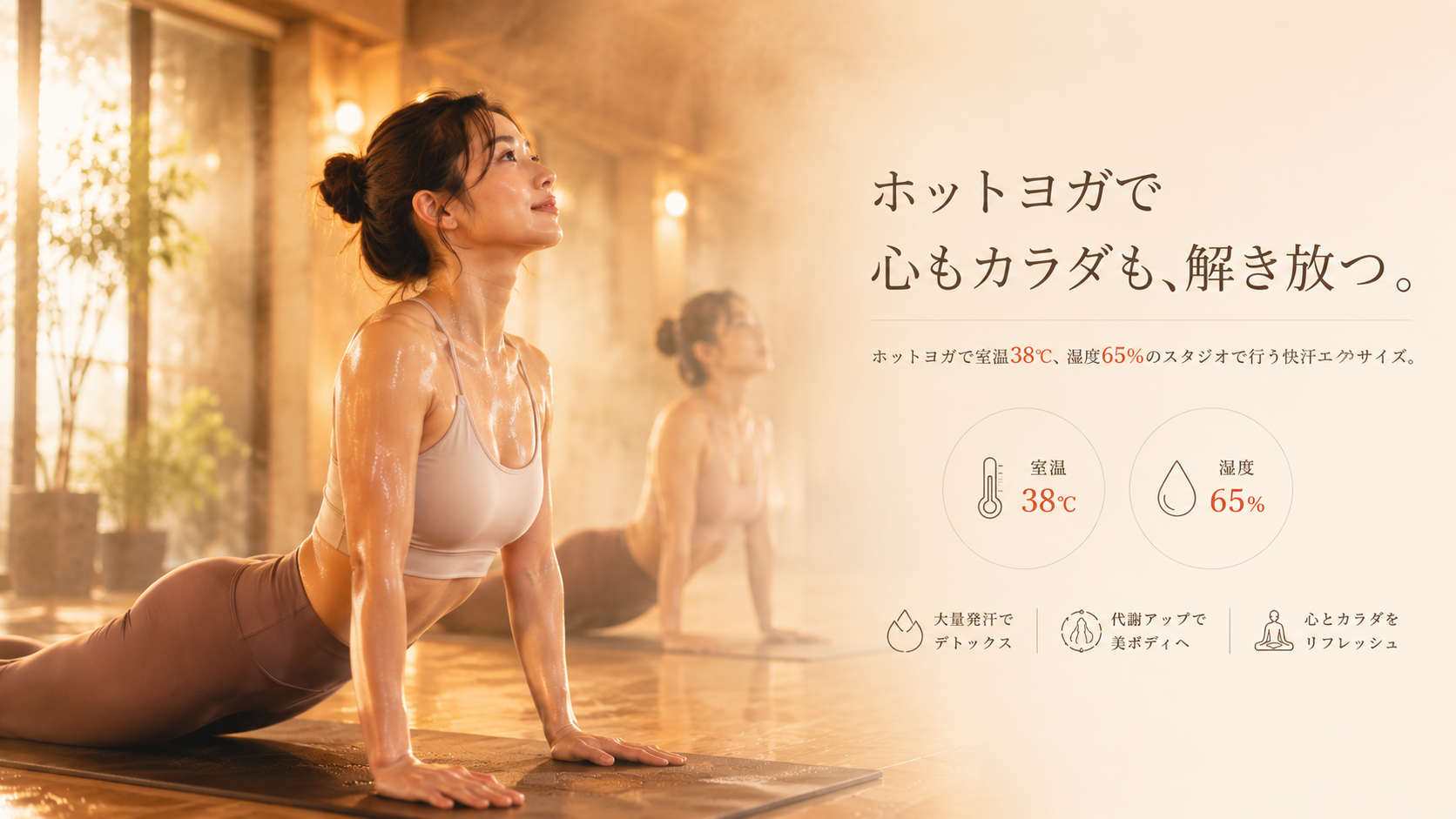 9月ホットヨガプログラムのご案内